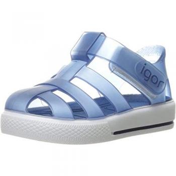 Cangrejera Igor Star Azul con Velcro para Niño, Talla 21, Hecho en España