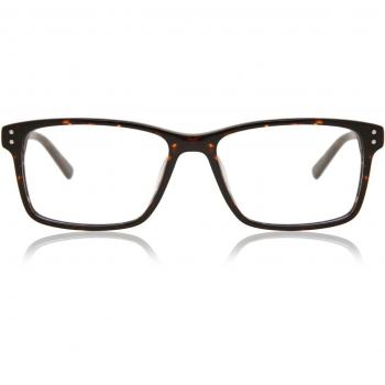 Gafas Recetadas Cuadrado Montuta Completa Plástico Tortoiseshell para Hombre - Gafas Anti-Azules - SmartBuy Collection