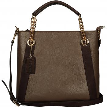 POON Switzerland Bolso asa de mano Café