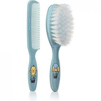 CEPILLO&PEINE BEBE AZUL LOTE 2 pz