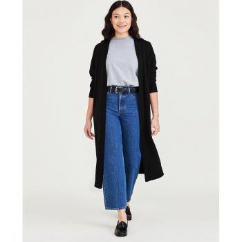 Cárdigan largo de lana para mujer Dockers