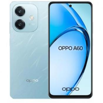 Smartphone OPPO A60 5G, 4GB RAM, 128GB almacenamiento, color Azul Oceánico, Dual SIM, cámara de 50 MP