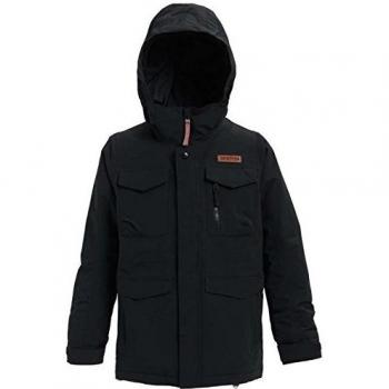Burton Covert Chaqueta de Snowboard, Niños, Negro