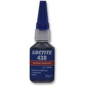 871819 LOCTITE 438 BLACK TOUGHENED INSTANT ADHESIVE 20GM