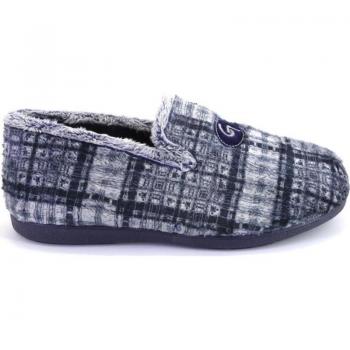 Zapatillas de casa cerrada de hombre GARZON 6501.292 azul marino