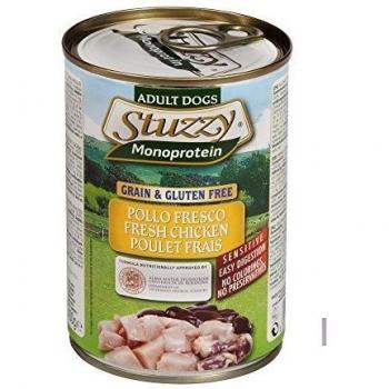 Stuzzy Monoprotein pollo fresco comida humeda para perros