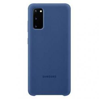 Funda de Silicona Samsung Galaxy S20 15,8 cm (6.2 pulgadas) Azul Marino