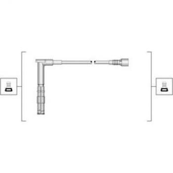 Juego de cables de encendido MAGNETI MARELLI 941319170100