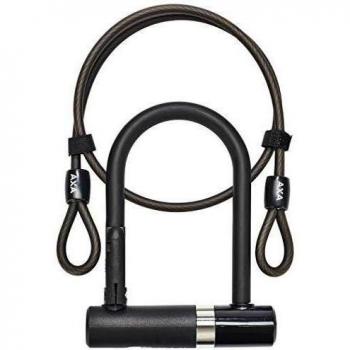 Cadenas Axa Newton UL Mini + Câble 100 cm Ø8 mm Antivol pour vélo