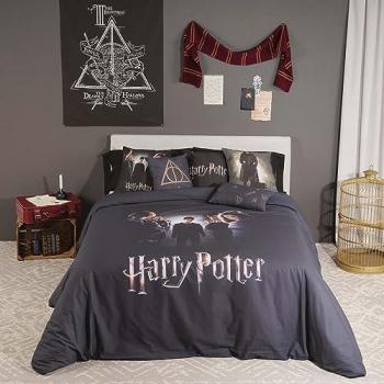Funda Nórdica Microsatén Harry Potter Dumbledore's Army Multicolor para Cama de 90 (155x220 cm)