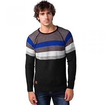 Koroshi Jersey Tricot Rayas Cuello Redondo