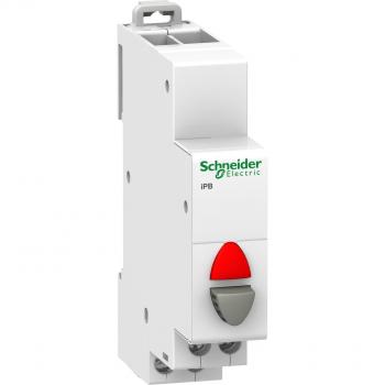 Schneider elec pbt - dit 36 05 - Pulsador simple ipb 1nc gris con indicador
