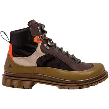 Botines unisex de nylon con cierre de cordones en color Black-bronze, modelo 1896 NYLON BLACK-BRONZE/ BIRMINGHAM