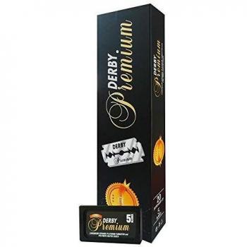 Derby Premium Cuchillas de Afeitar Acanaladas 1un