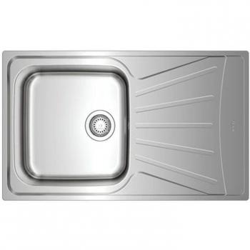 Fregadero TEKA StarBright 50 E-XP 1 Cubeta 1 Escurridor Derecha Inox