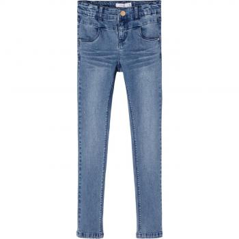 Polly Trillas Medium Blue Denim Skinny Jeans for Girls