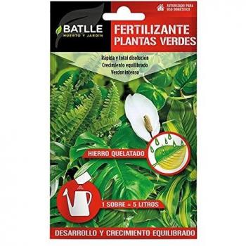 Abonos - Fertilizante Plantas Verdes Sobre para 5L - Batlle