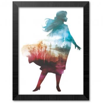Lámina con Marco Disney Frozen II Anna 40x30cm