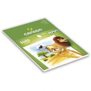 Canson Kids - Bloc de Dibujo A5, 90g, 30 Hojas
