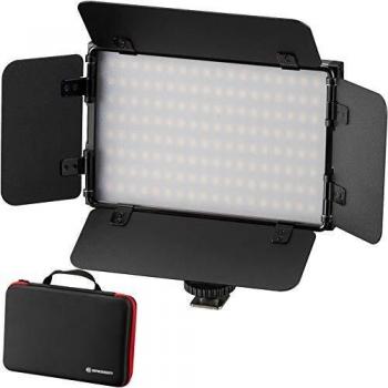 Antorcha de Vídeo BRESSER PT Pro 15B-II bicolor LED con Viseras