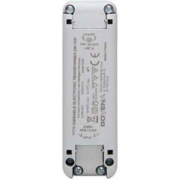 Transformador Halógeno/LED Kopp KO ET 0-70, 0 - 70 W Halógeno, 0 - 30 W LED