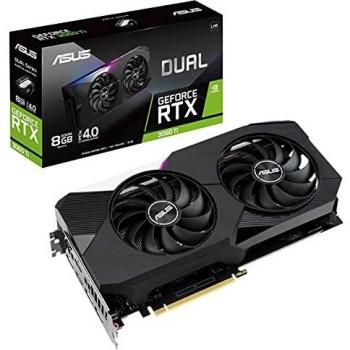 ASUS Dual NVIDIA GeForce RTX 3060 Ti V2 - Tarjeta Gráfica Gaming
