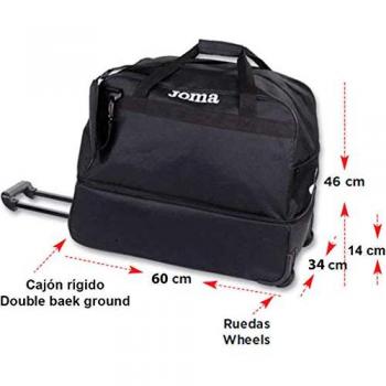 Joma Training Bolsa, Mujer, Negro, S