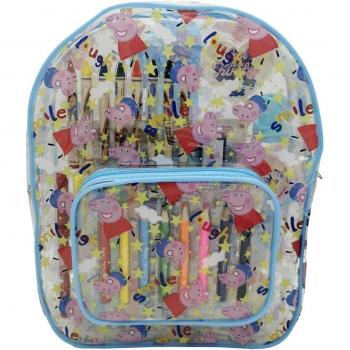 Set de actividades en mochila de 42 piezas Peppa Pig