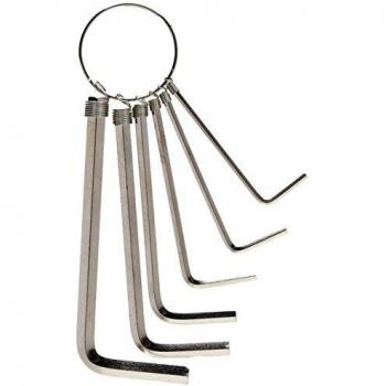 Ferrob 5627H6 - Llave Acodado Allen Con Ll Juego 6 Ferrob
