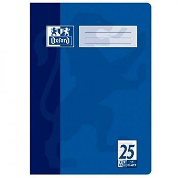 Cuaderno Oxford A4 Lineatura 25 Rayado con Margen, 16 Hojas, 90g/m²