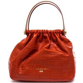 Nannini Bolso mujer lovely coco cocodrilo bolso naranja Talla única