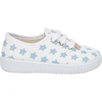 Zapatillas de lona de bebé niña con estrellas