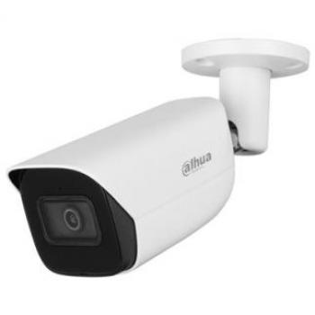 Dahua Cámara IP Bullet Wizmind Serie 5 8MP IR 50m WDR Soporta MicroSD 512GB con Inteligencia Artificial Óptica Fija 2.8mm ePoE
