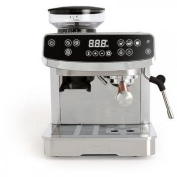 Cafetera Express Semi Automática THERA ADVANCE TOUCH - 20 Bares, Pantalla Táctil, Molinillo Integrado, Brazo Vaporizador, Aviso de Limpieza, Depósito de Granos de Café,