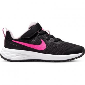 Nike Revolution 6 PSV Zapatillas de Running para Niños - Negro/Rosa