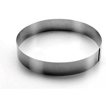 Lacor-68526-ROUND Cake Ring 26x4,5 CM.- STNLS
