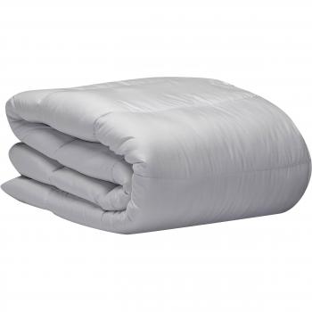 Pikolin Home - Edredón nórdico de fibra hueca siliconada Ecolofil con tratamiento de Aloe Vera de 300 gr para otoño e invierno, Color Blanco, Cama 80/90 - 150 x 220 cm