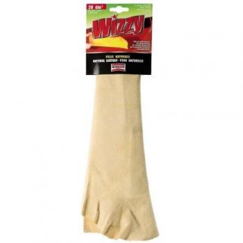 Panno de Piel Natural Wizzy para Lavado de Auto 28 dm2, Absorbente y Sin Marcas