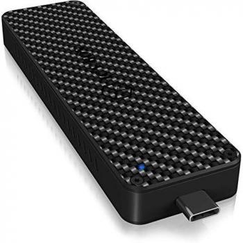 RaidSonic Icy Box IB-1820M-C31 - Caja Externa para Disco Duro M.2 con Conexión USB-C y Thunderbolt 3