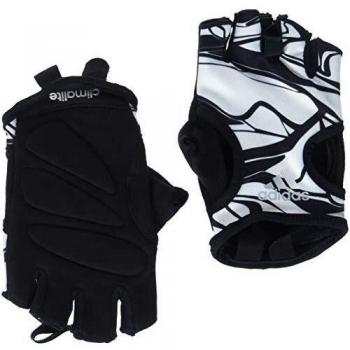adidas Climalite Graphic Guante, Mujer, Negro/Blanco, Small
