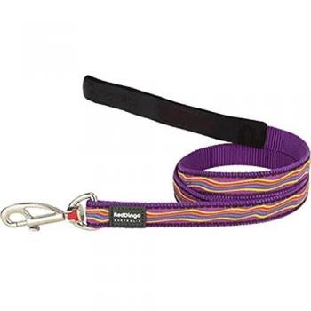 Red Dingo GmbH 9330725057449 Correa Perro Dreamsteam, S, Morado