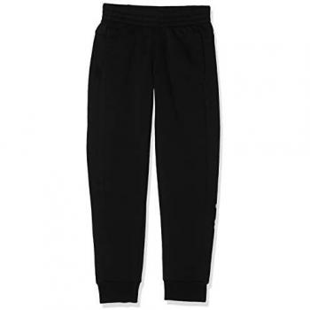 adidas Yg E Lin Pantalón, Niñas, Negro/Blanco, 170
