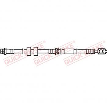 Tubo de freno QUICK BRAKE 50.752X - Latiguillo de freno, fabricado con materiales de alta calidad, resistencia a la presión y temperaturas extremas, compatible con múltiples modelos de vehículos, fácil instalación y diseño optim