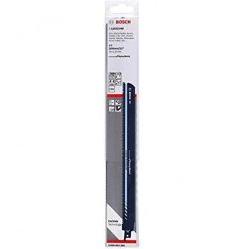 Bosch Professional S 1255 CHM Endurance for Heavy Metal Hojas de Sierra Sable, Accesorios para Metal, 300 x 25 x 1.25 mm, Set de 10