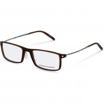 Gafas de Vista Porsche Design P8384-D para Hombre, 55mm, Marrón