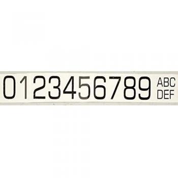 Arregui Round SE702GR-01 Casa, Placa de Señalización del Número de Vivienda, Forma Circular, Blanco