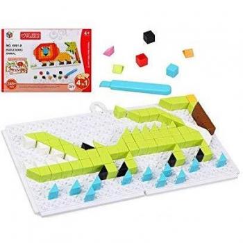BB Fun-Puzzle DIY Animal 6 in 1 118032 (248 pcs) 30 x 21 cm
