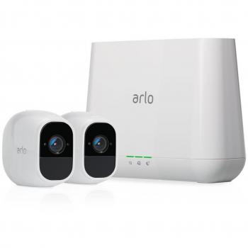 Arlo Pro 2 VMS4230P-100EUS - Sistema de seguridad y vídeo vigilancia de 2 cámaras sin cables 1080p HD