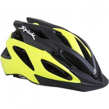 Spiuk Tamera Lite Casco, Unisex Adulto, Amarillo/Negro,