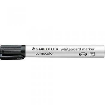 Marcador para Pizarra Blanca Staedtler Lumocolor 351B Punta Biseautée 2-5 mm Negro